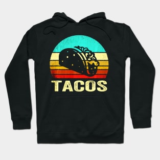 Vintage Tacos Shirt Sunset Hoodie